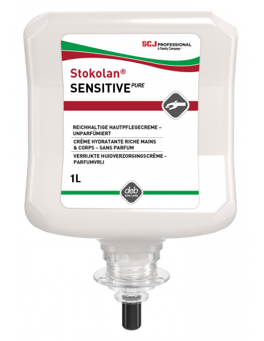 Krem hipoalergiczny SCJ Stokolan Sensitive Pure - dozownik Proline 1l