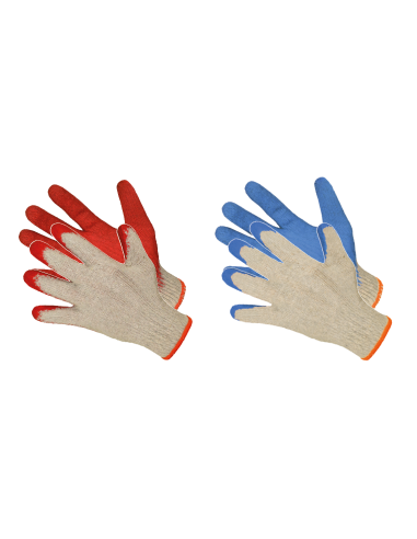 Rękawice robocze oblewane WAMPIRKI mix kolorów