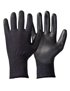 Czarne rękawice antyprzecięciowe Blacktactil