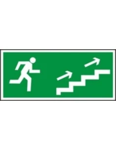 Znak schodami w górę w prawo