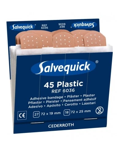Cederroth zestaw plastrów plastikowych Salvequick 6036