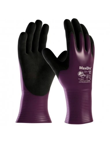Rękawice montażowe szczelne MaxiDry 56-426 ATG z technologią LIQUItech