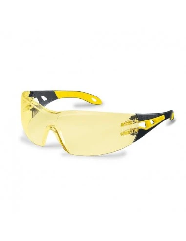 Okulary ochronne żółte uvex pheos 9192.385 - poprawa kontrastu
