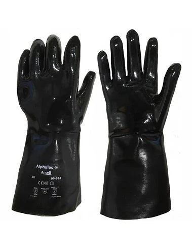 Rękawice neoprenowe do kwasu azotowego Ansell AlphaTec 09-924