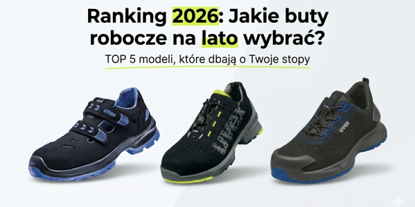 Ranking 2026: Jakie buty robocze na lato wybrać?